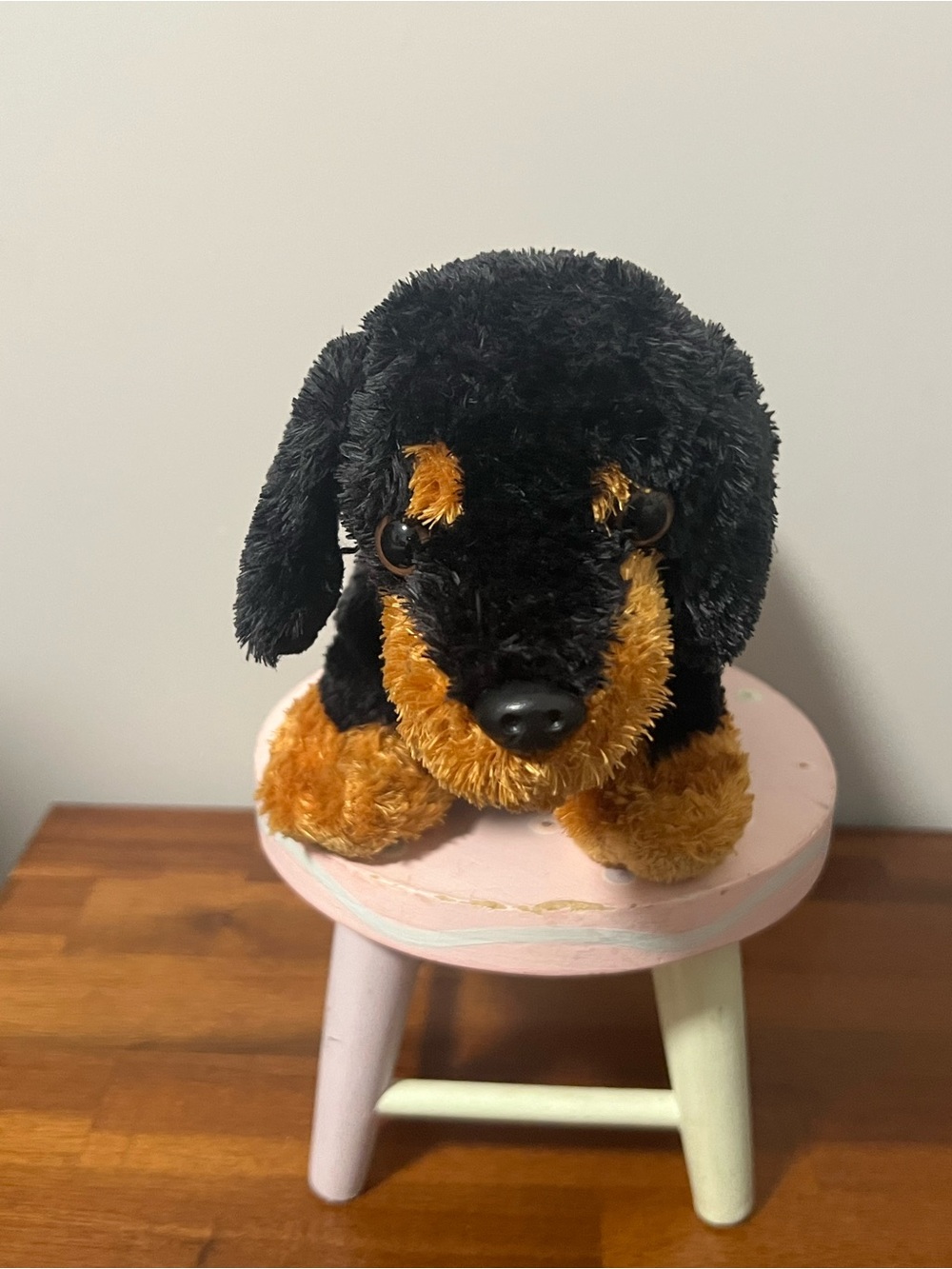 Aurora Mini Flopsie Vienna Dachshund Plush